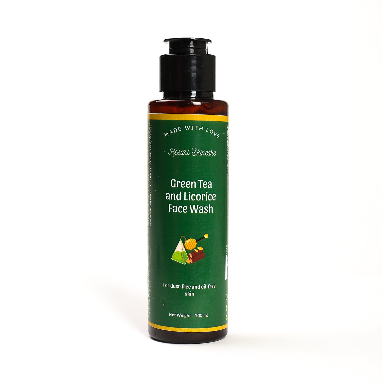 Green Tea and Licorice Face Wash