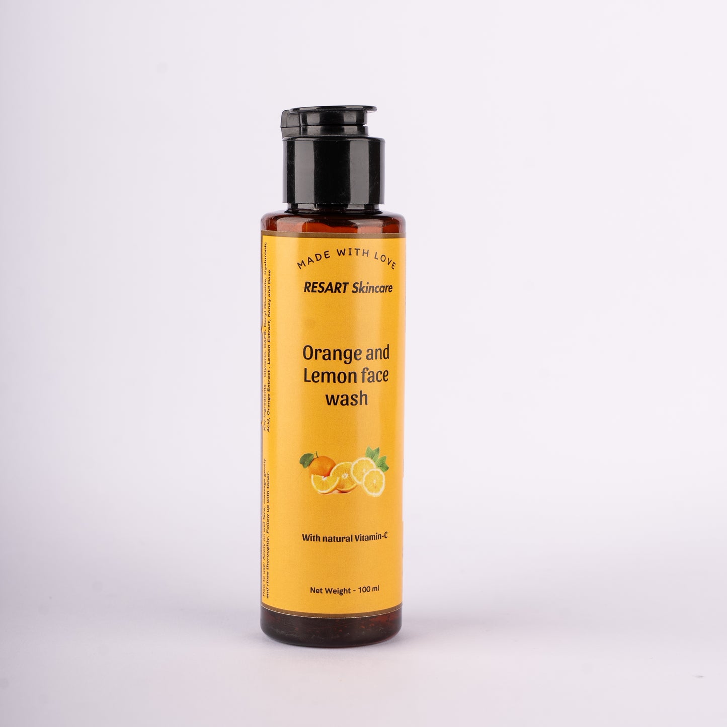 Orange and Lemon Face Wash