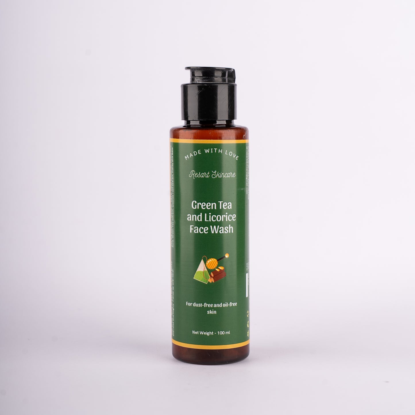Green Tea and Licorice Face Wash