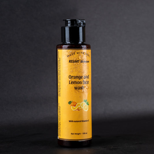 Orange and Lemon Face Wash