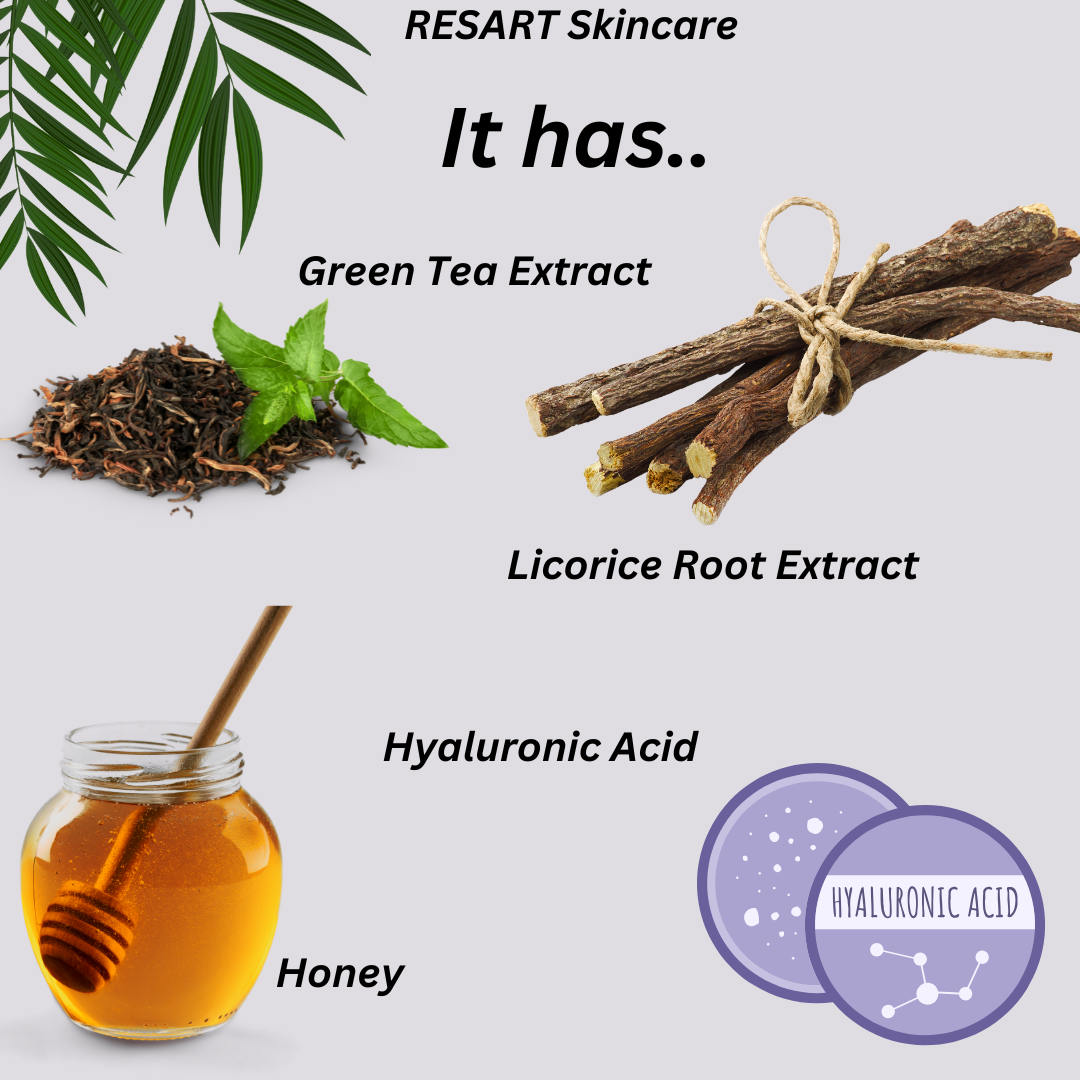 Green Tea and Licorice Face Wash