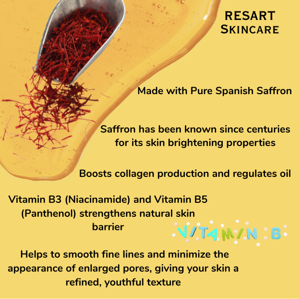 Saffron Face Gel