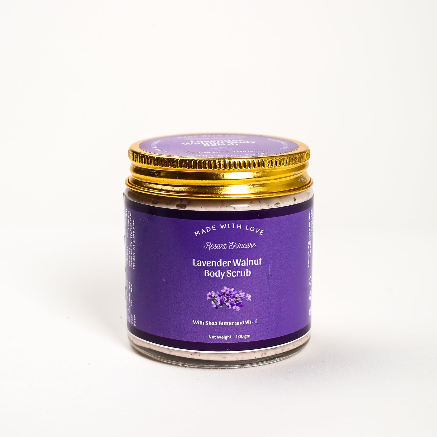 Lavender Walnut Body Scrub