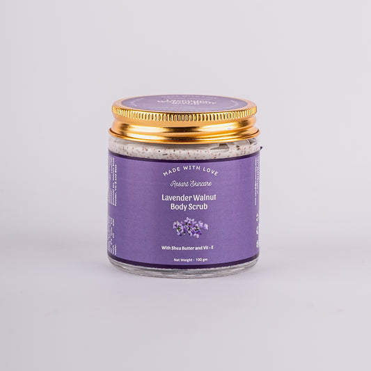 Lavender Walnut Body Scrub